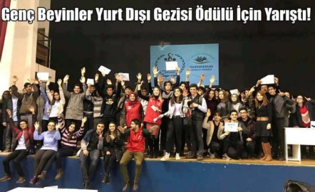 Genç Beyinler Yurt Dışı Gezisi Ödülü İçin Yarıştı!