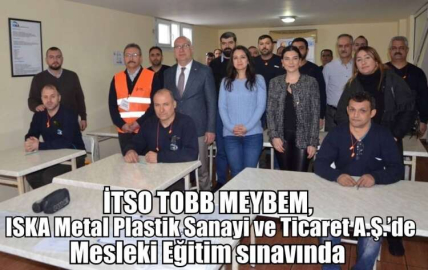 İTSO TOBB MEYBEM, Mesleki Eğitim sınavında