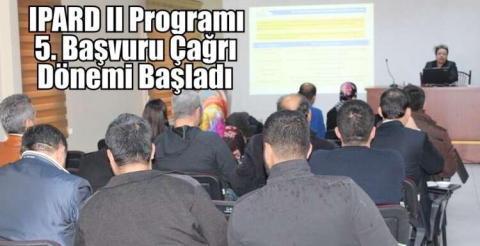 IPARD II Programı 5. Başvuru Çağrı Dönemi Başladı