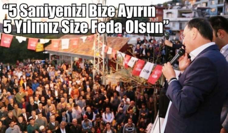 “5 Saniyenizi Bize Ayırın 5 Yılımız Size Feda Olsun” 