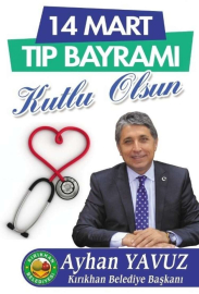 Başkan Yavuz; “Tıp Bayramınız Kutlu Olsun”