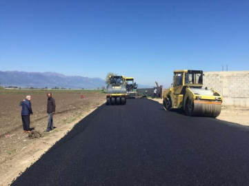 Çiloğlu Bağlantı Yolu Asfaltlanıyor 