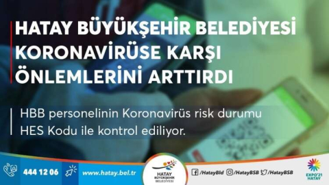 HBB Koronavirüse Karşı Önlemlerini Arttırdı