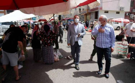 Belediye Başkanı Tosyalı’dan Pazar Denetimi