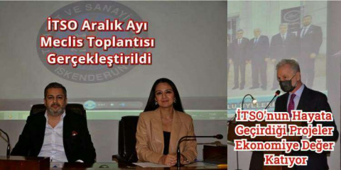 İTSO Aralık Ayı Meclis Toplantısı Gerçekleştirildi