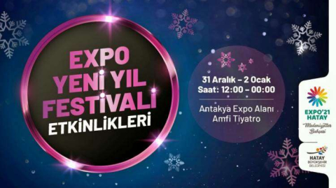 EXPO Yeni Yıl Festivalinde Yıldız Yağmuru