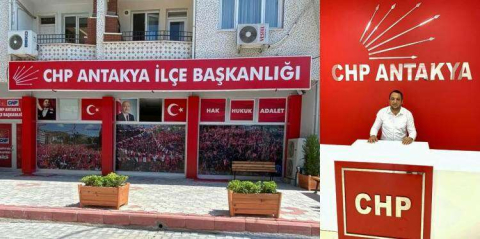 CHP Antakya İlçe Başkanlığı Yeni Yerine Taşındı