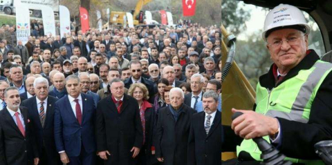 Serinyol-Madenli Yolunun Temeli Atıldı