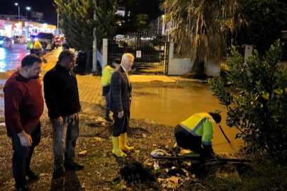 BAŞKAN GÜVEN “TÜM EKİPLERİMİZLE SAHADAYIZ” 