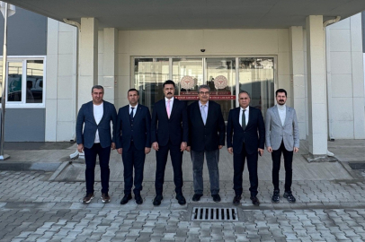 Hatay İl Sağlık Müdürü Dr. Sıtkı Sönmez, Altınözü Heyetini Ağırladı