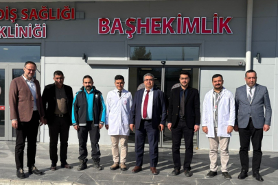 İl Sağlık Müdürü Dr. Sıtkı Sönmez Erzin Devlet Hastanesini ziyaret etti