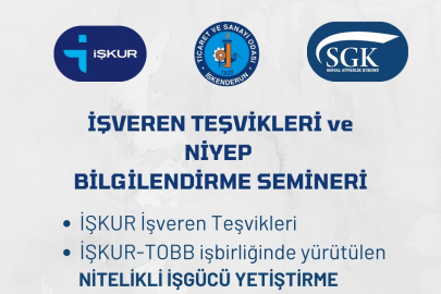 İTSO'da İşveren Teşvikleri ve NİYEP Bilgilendirme Semineri düzenlenecek